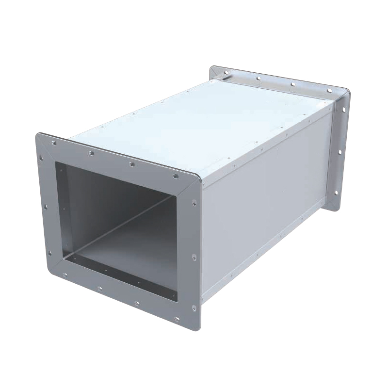 Integrated floating bead silicon crystal refractory air duct