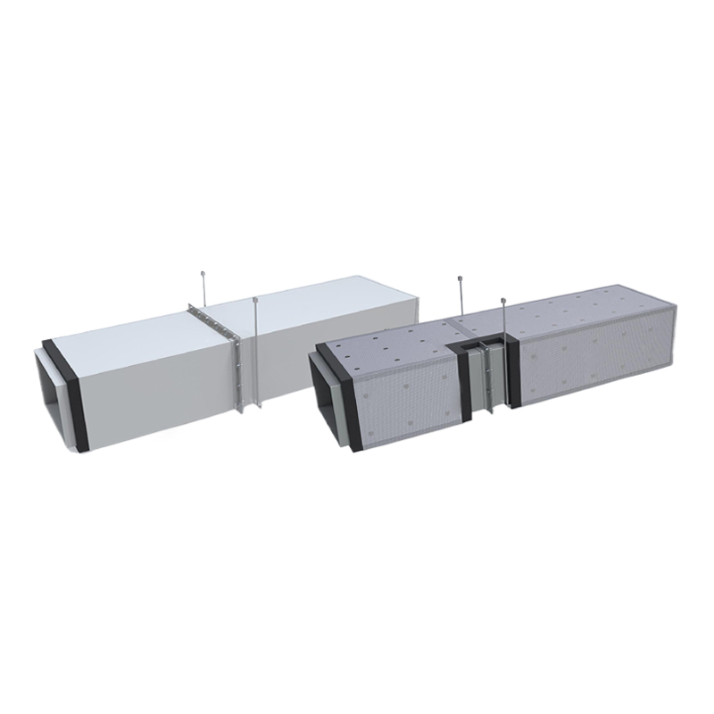Floating bead silicon crystal refractory air duct